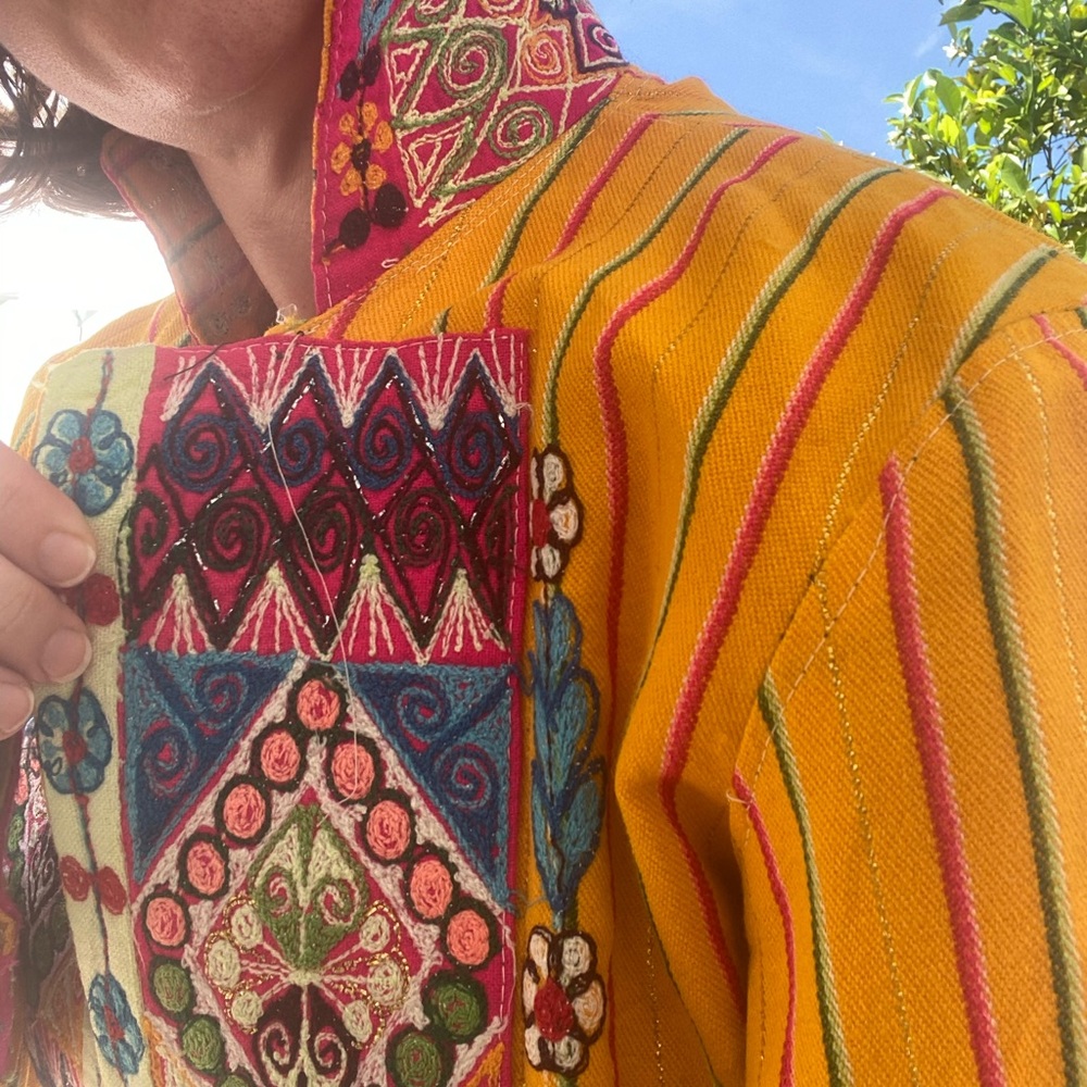 Embroidered Bright Jacket - Picture 3 of 5